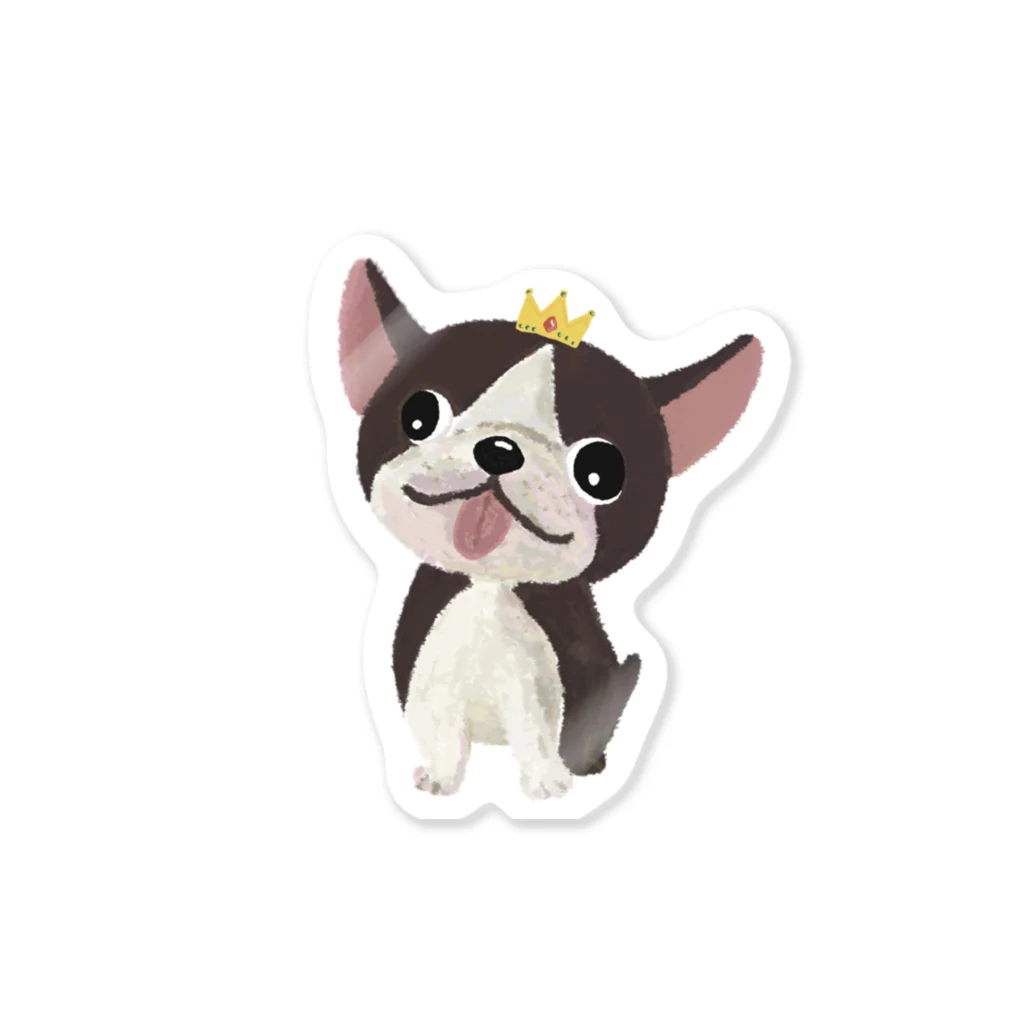 Bostoniaの子犬のハヌル Sticker