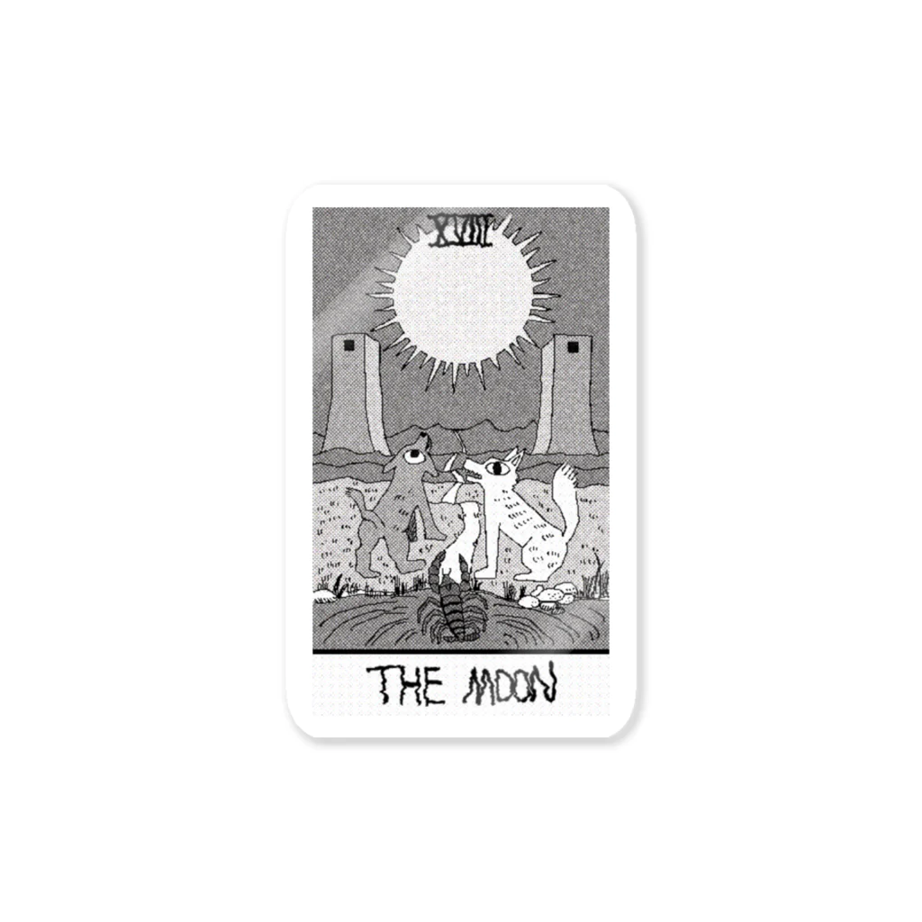 えいまえだストアのTHE MOON 스티커