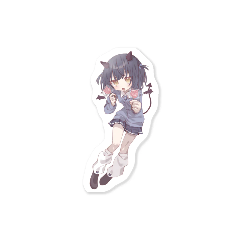 𝗋𝖾𝗇𝗋𝗂のはろうぃんえゆちゃん Sticker