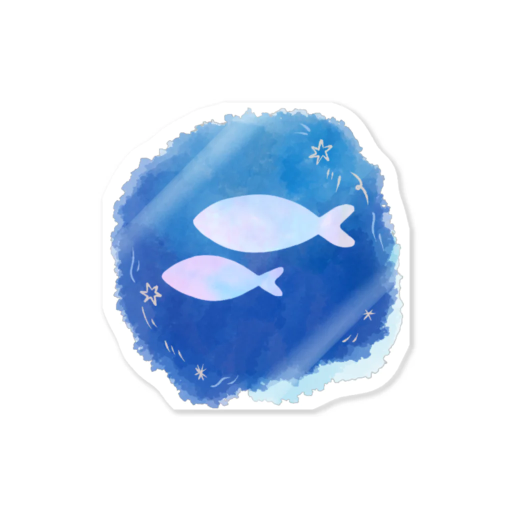 RabbitHouseの儚い魚 Sticker