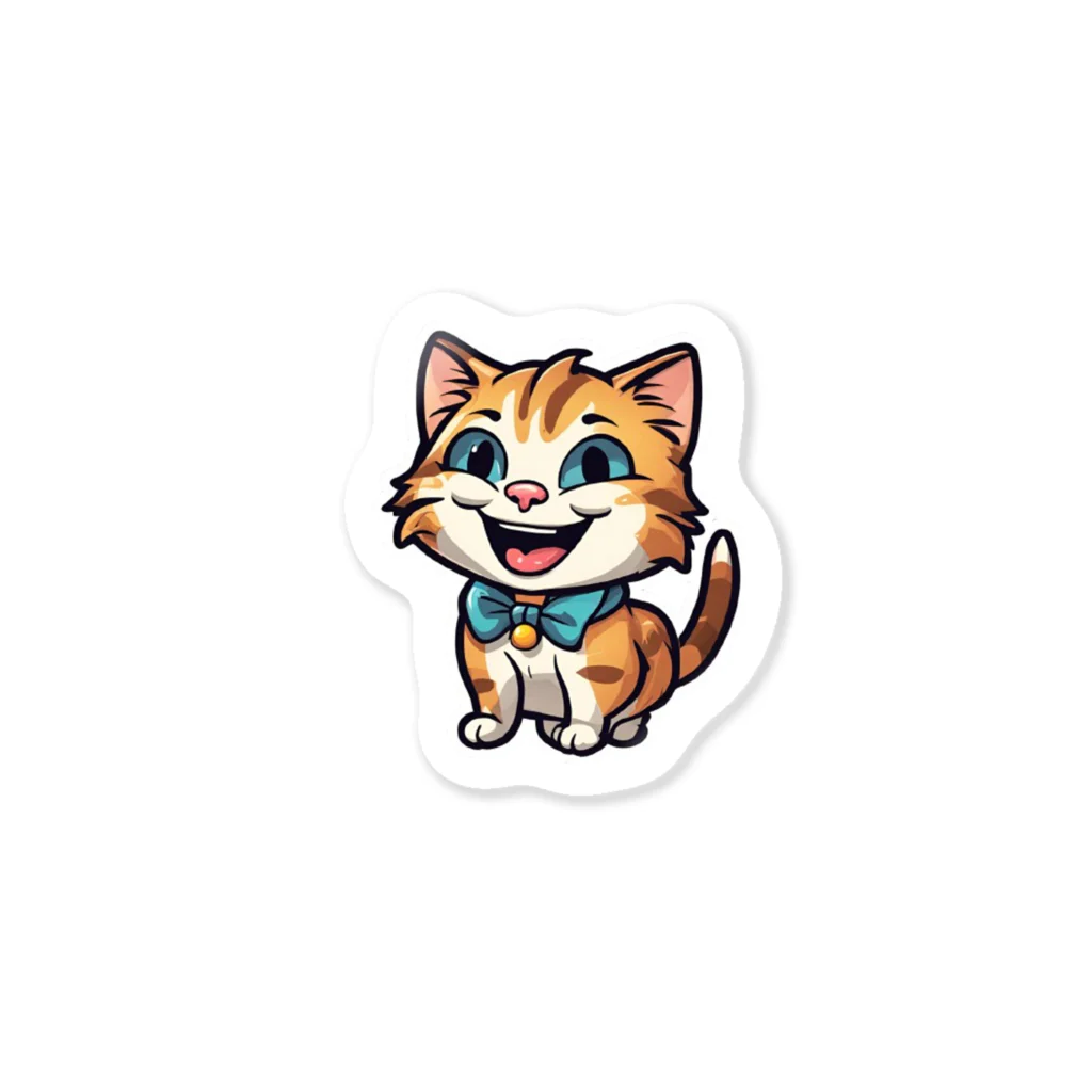 リバーブックのスマイルキャット７・リバーブック Sticker