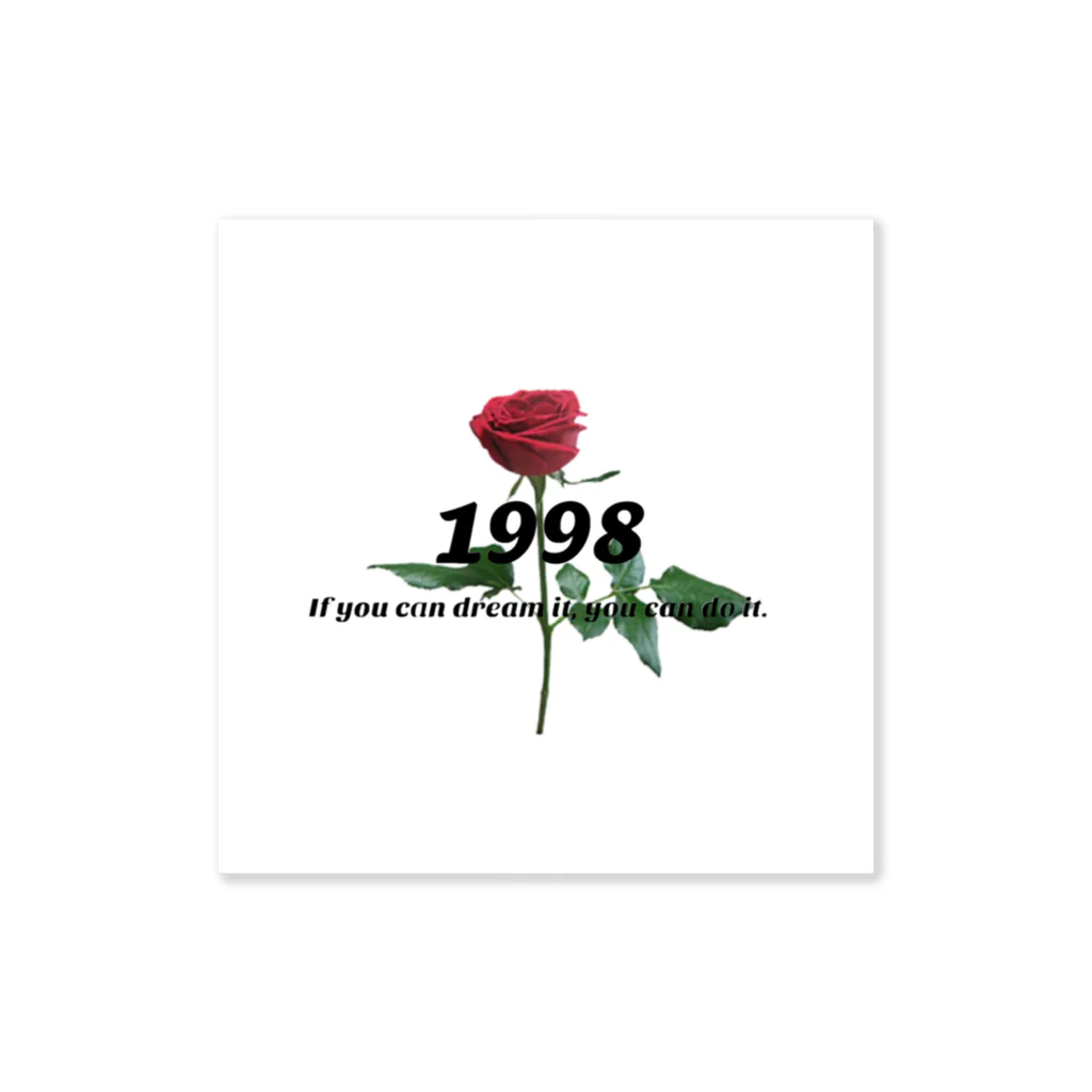 kuriinsta99の薔薇98 Sticker