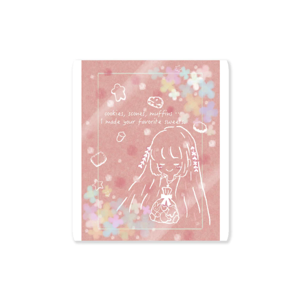 みーちゃんわーるどのハンドメイドスイーツ♡ Sticker