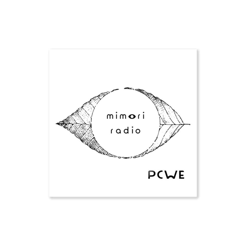 ミモリラジオ@Podcast Weekendのミモリラジオ（ラジオ名ver）〈PCWE23W〉 Sticker