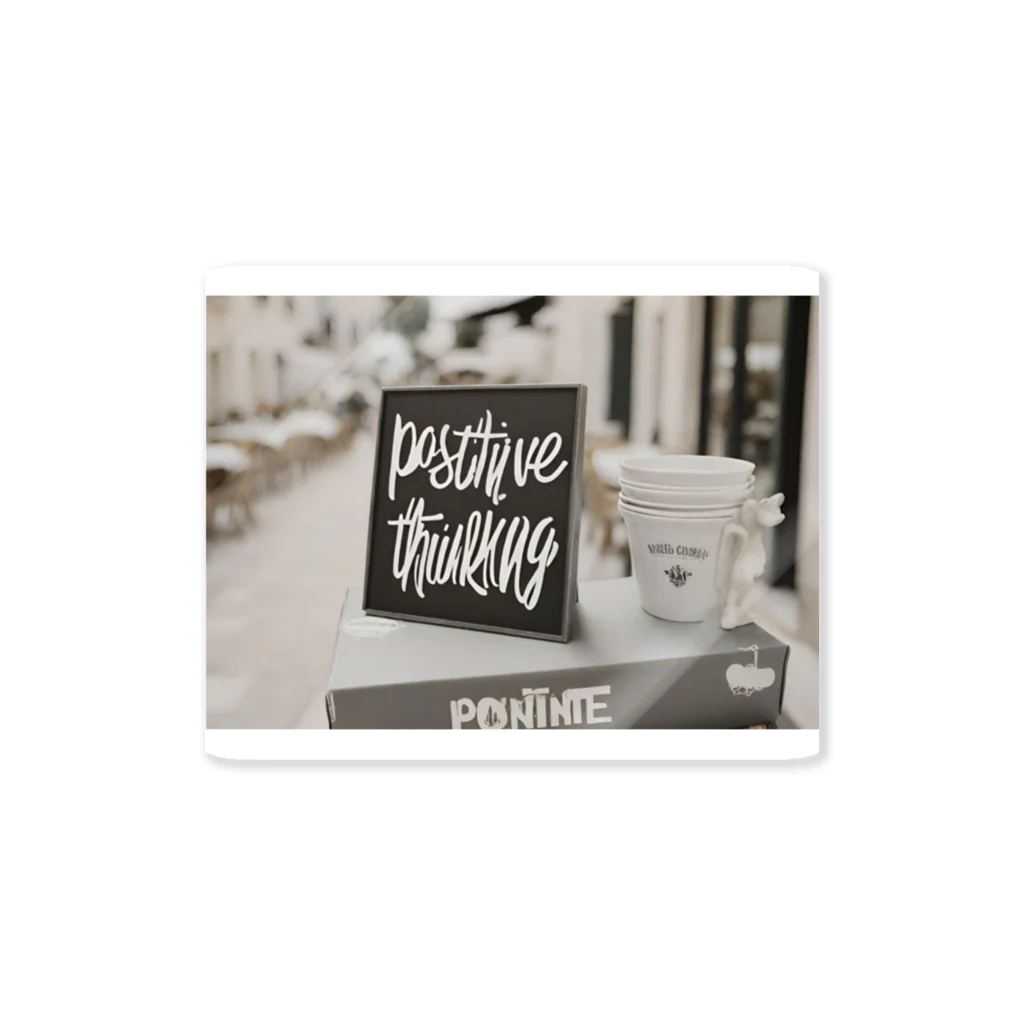 "Positive Thinking"の"Positive Thinking" Sticker