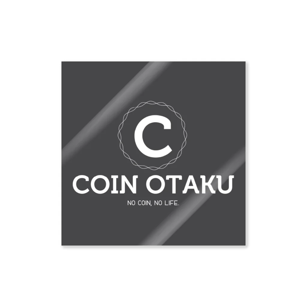 COINOTAKU -国内最大級の仮想通貨オンラインサロン-のCOINOTAKUステッカー Sticker