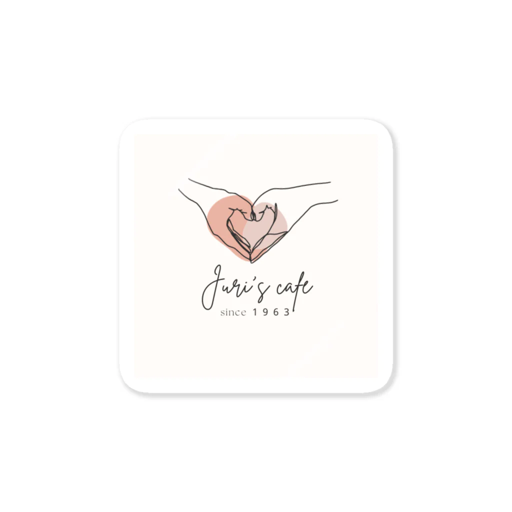 makeinu-papaのJuri's cafe　オリジナル商品 Sticker