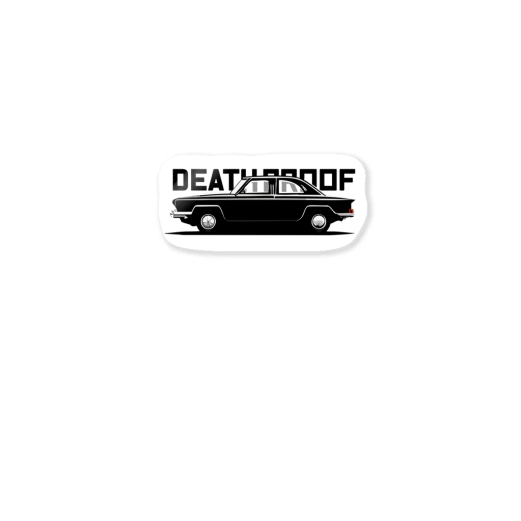 WA-TA craftのDEATH PROOF ステッカー