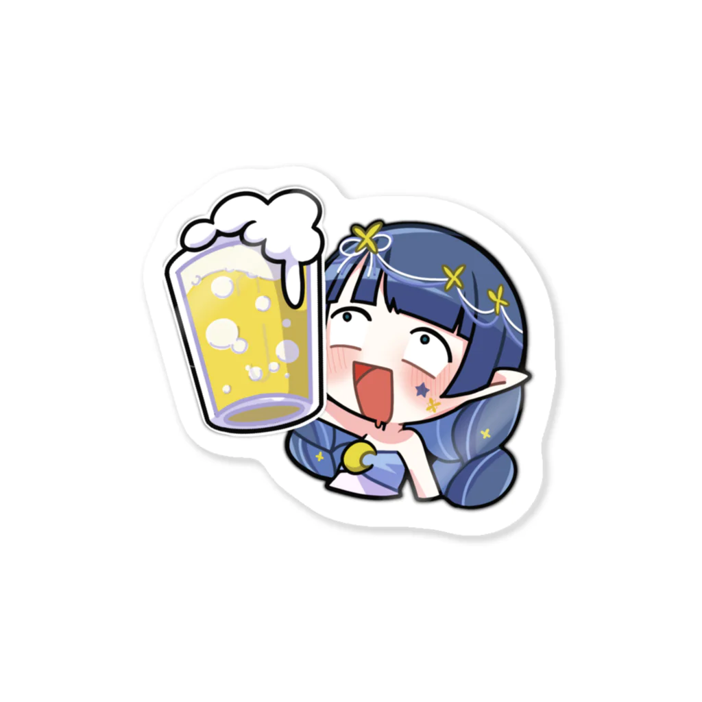 blue moon Goods StoreのBeerエモート ステッカー