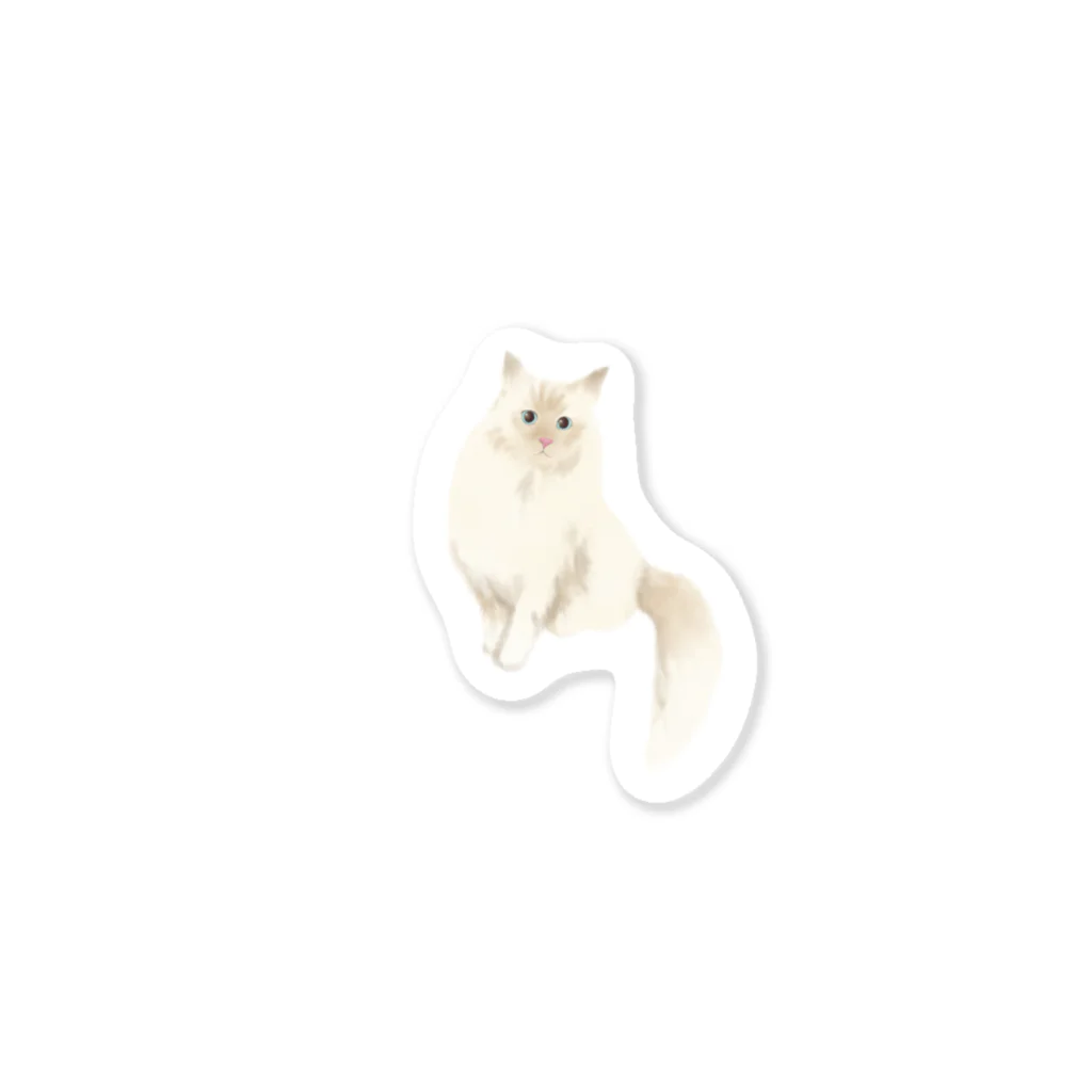 kotori_chanのMOFUNEKO＊もふもふ Sticker