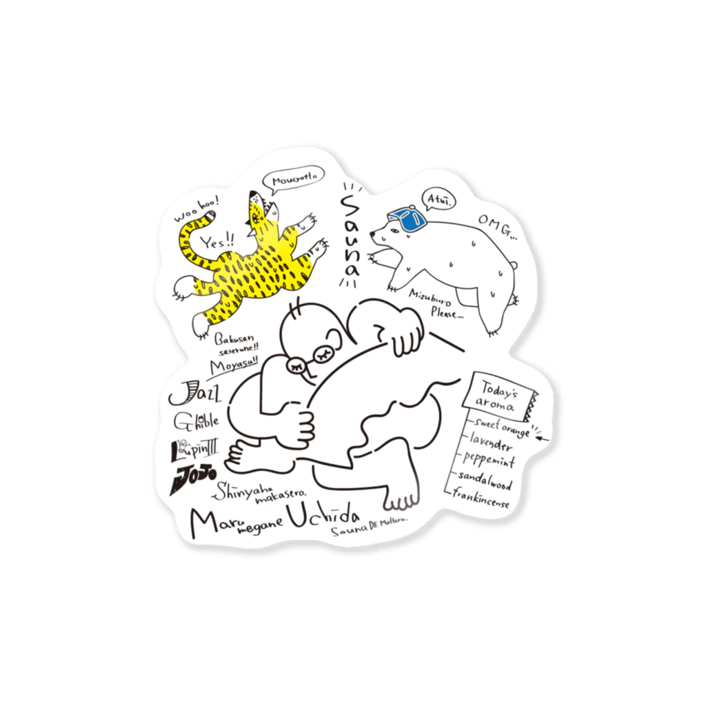 JAMのUchida Sticker