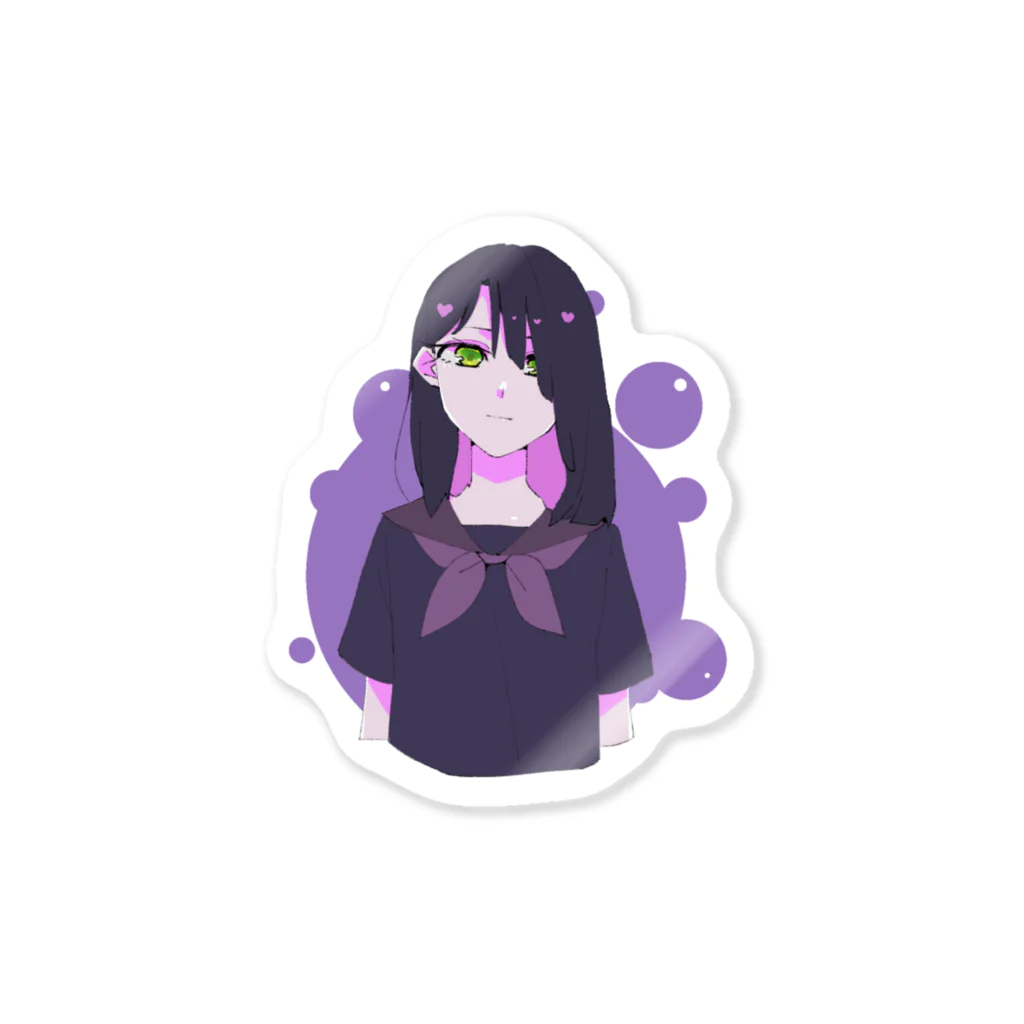 トマト玉：男爵の紫セーラー Sticker