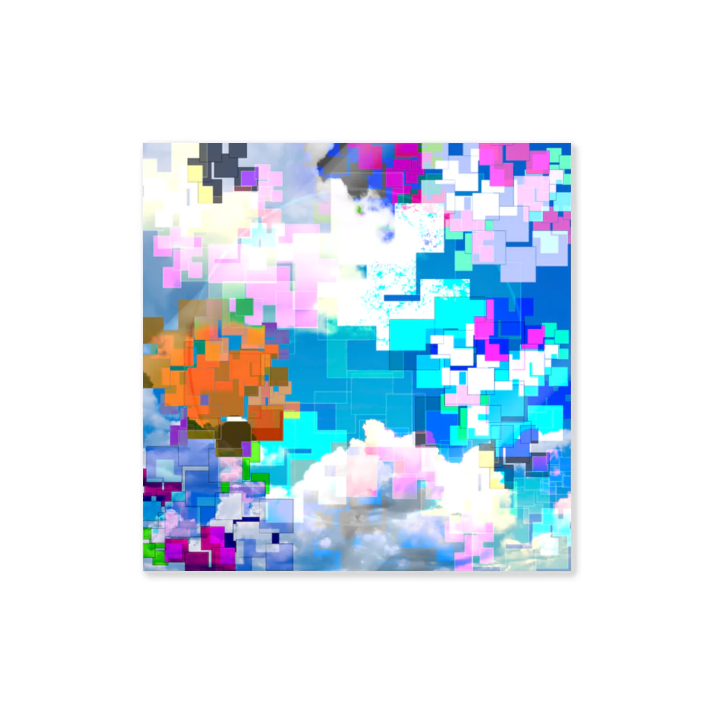 林檎.のDigital sky Sticker