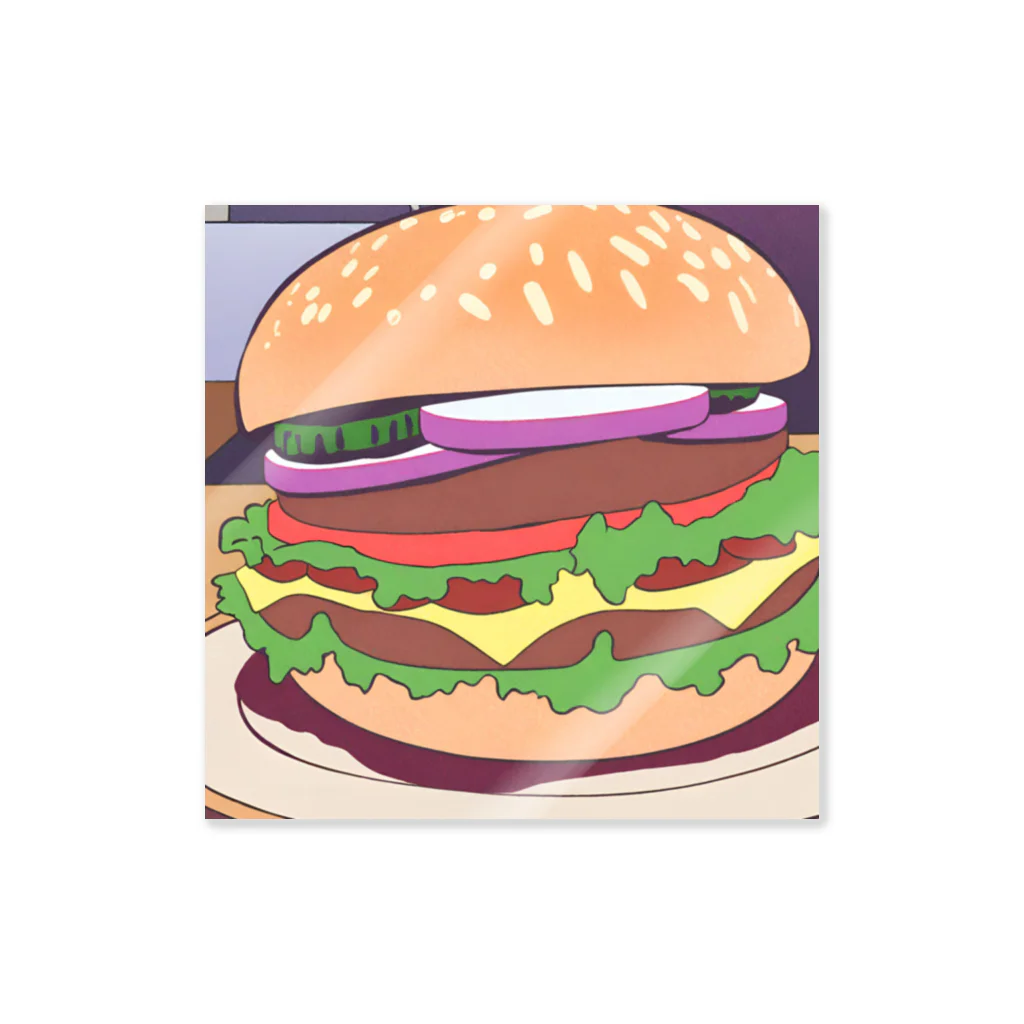 ブレイクスルーのバーガービック Sticker