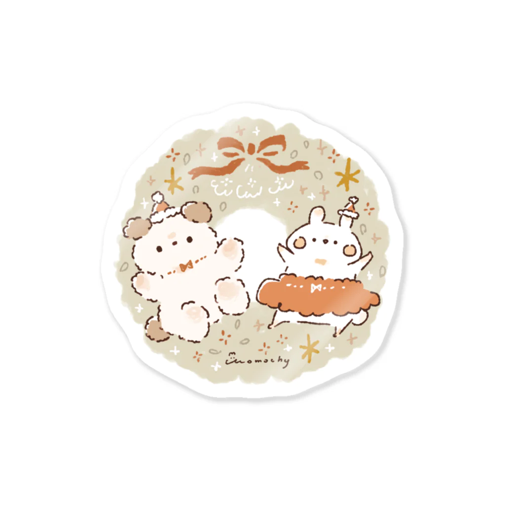 ＊momochy shop＊のちゃぷもちのクリスマス Sticker