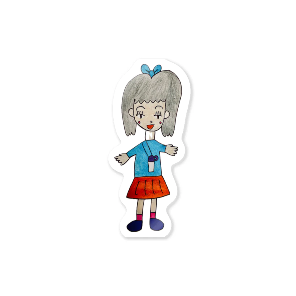 m-k-mのmariさんの女の子シリーズ Sticker