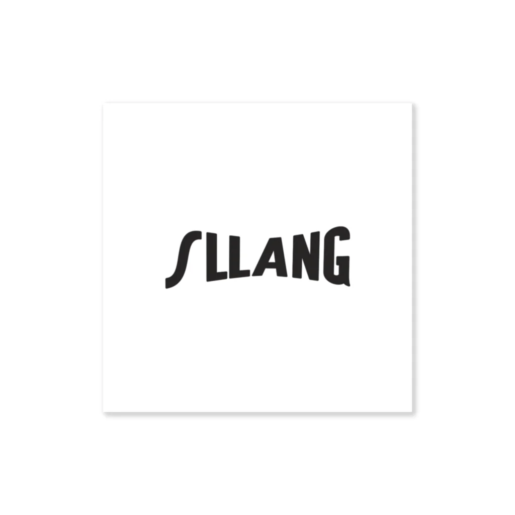 SLLANGのSLLANG ステッカー