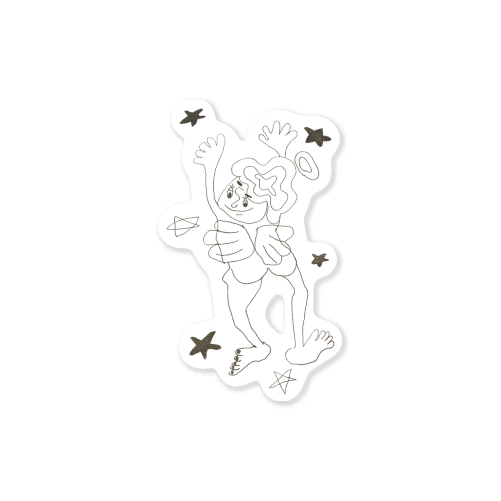 チェイサーグラスのジュリアンメイエー Sticker