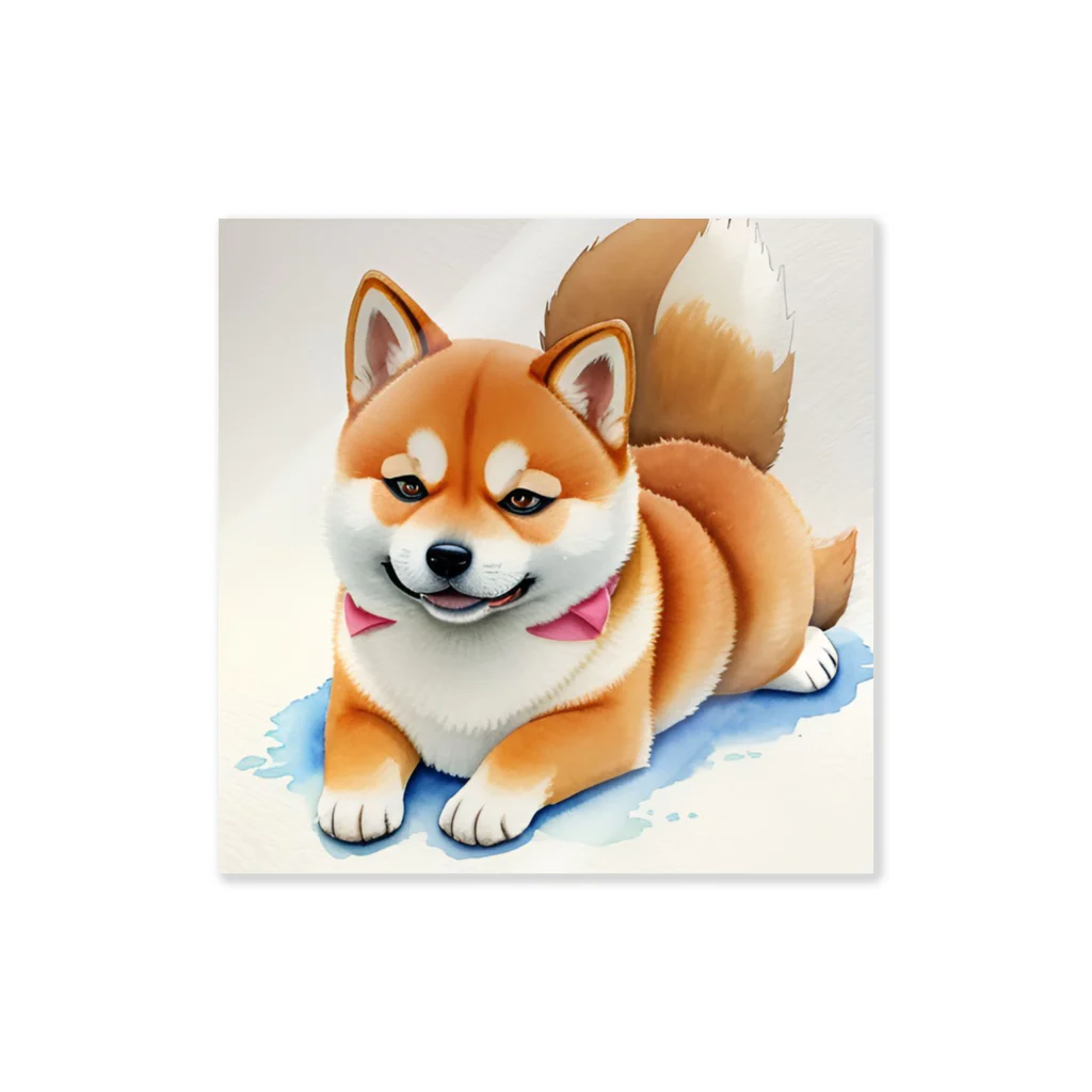 shIbaのシバの眼差し Sticker