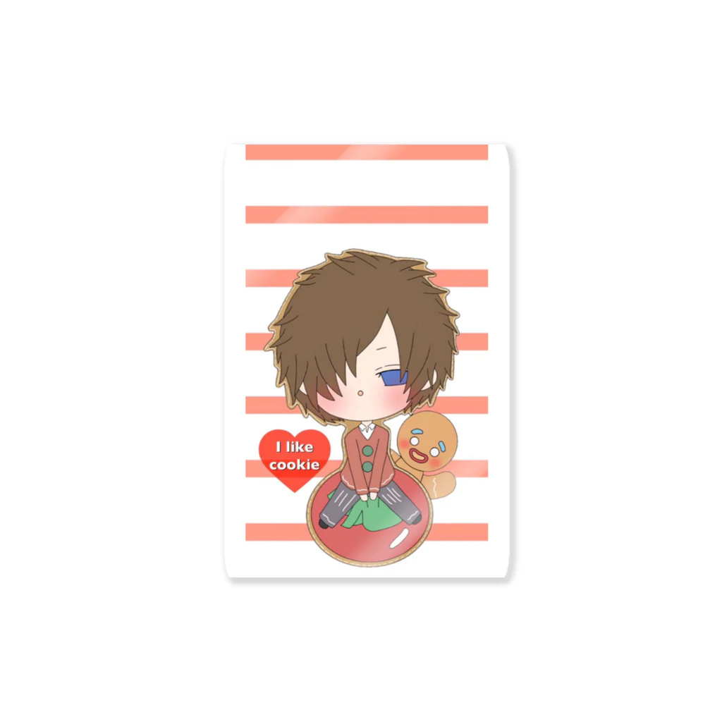 (⊙ө⊙)ﾘｮｰ!!🍅のクッキーマンとでも Sticker