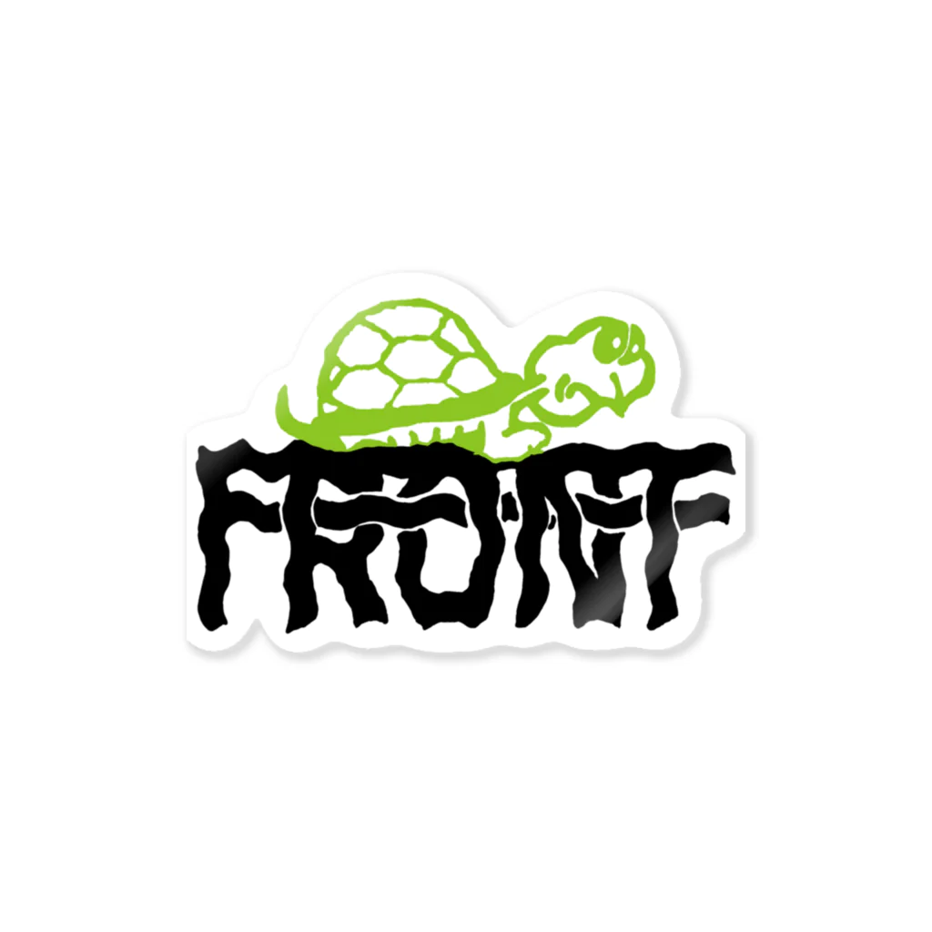 FRONT TURTLEのタートルくん Sticker