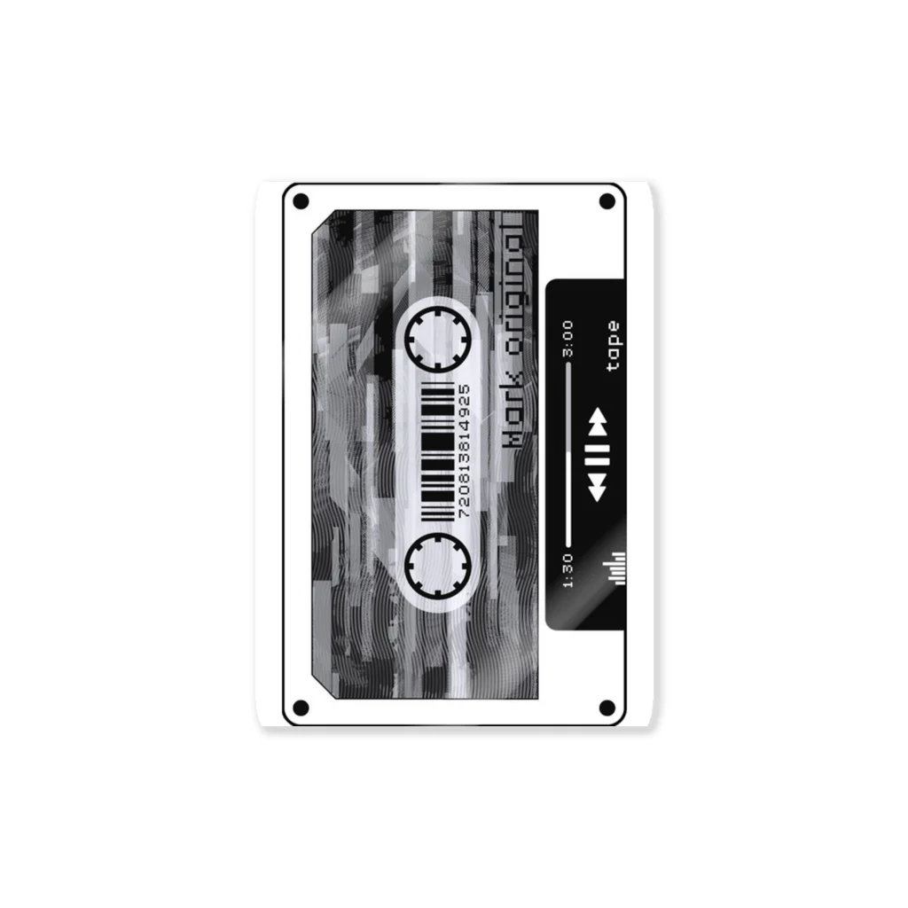 LukasのMark cassette ステッカー