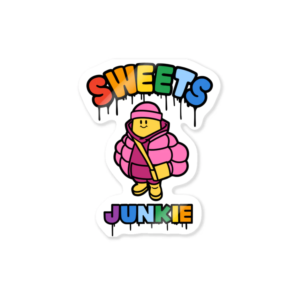 SWEETS JUNKIEのおしゃれしたい ステッカー