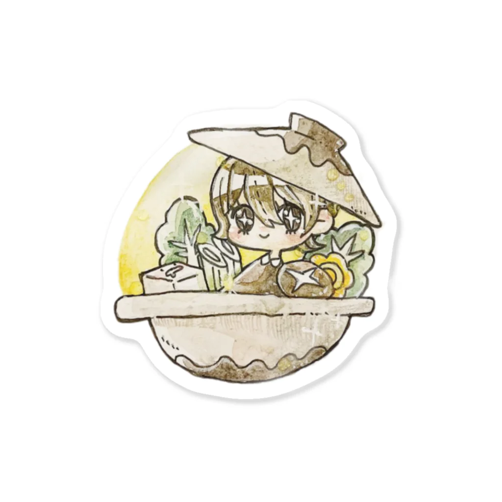 🐻 kumahana 🌷のお鍋ちゃん🍲 Sticker