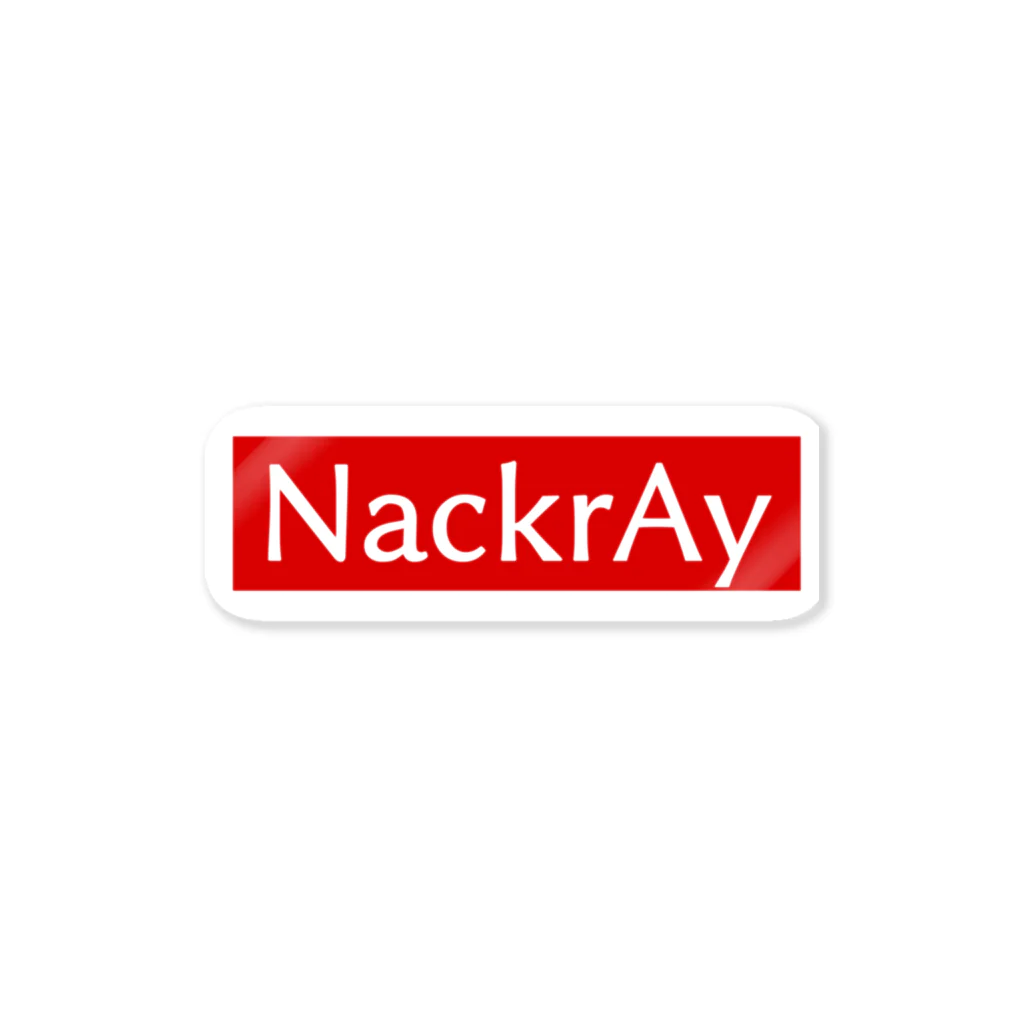 レイ中井のNackrAyオリジナルグッズ ステッカー