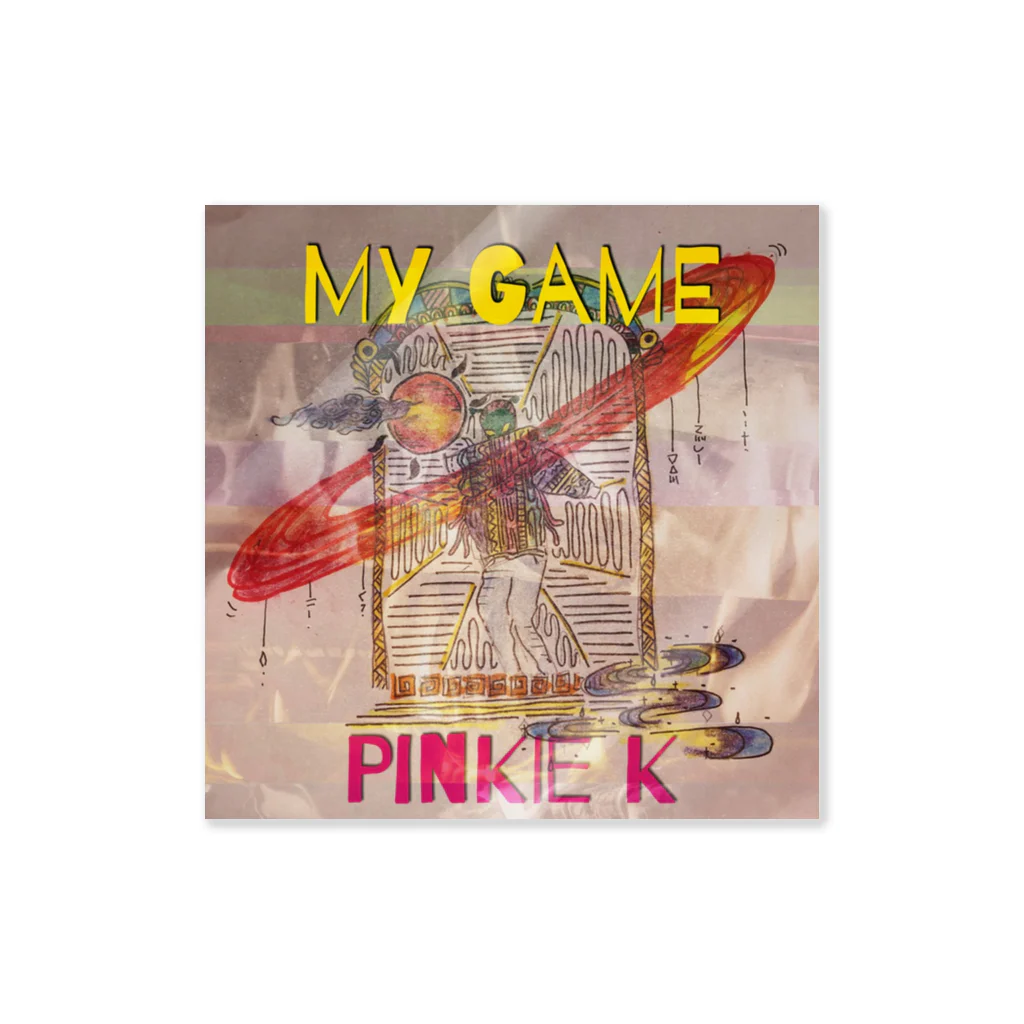 Pinkie KのMy Game ステッカー