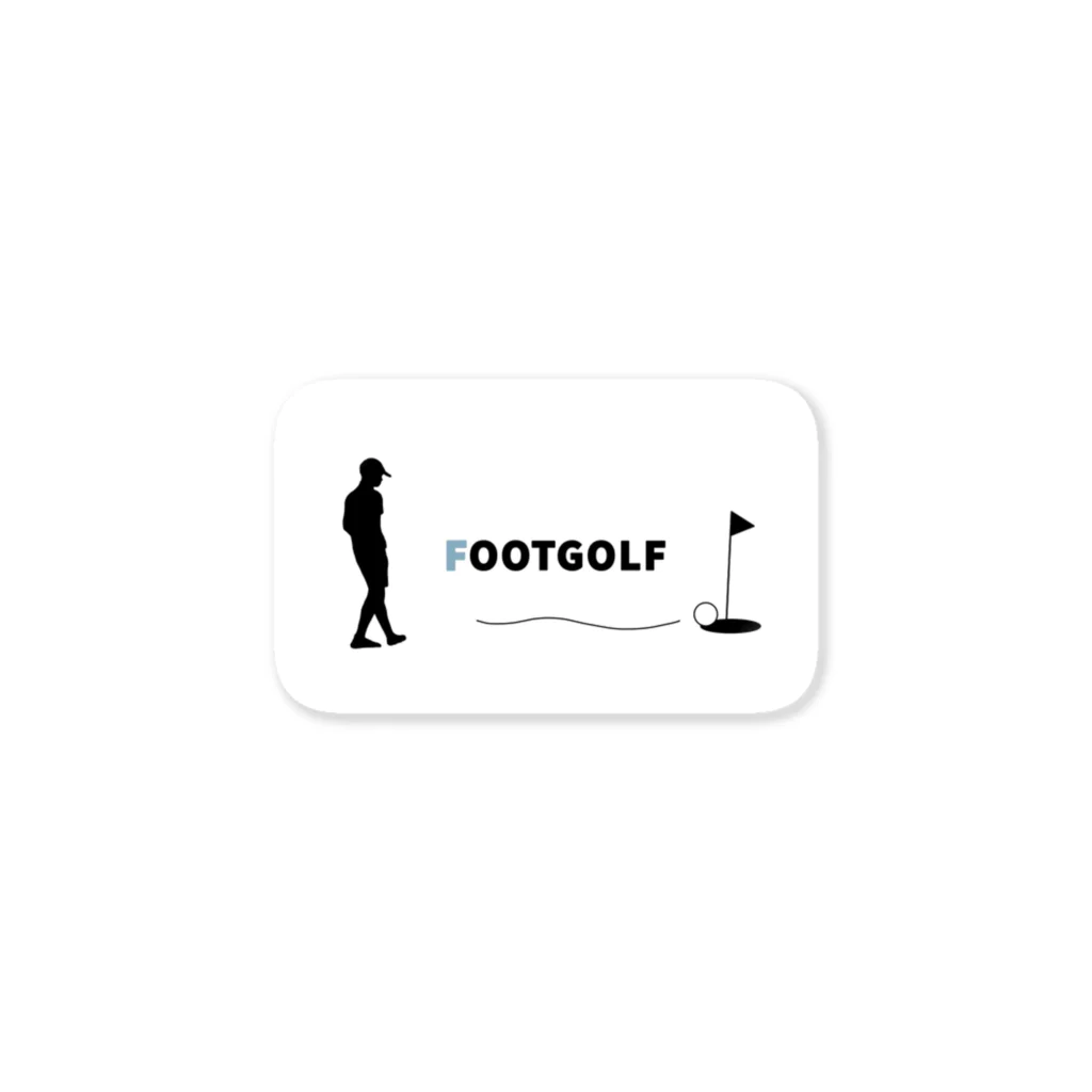 Footgolf goodsのフットゴルフステッカー ステッカー