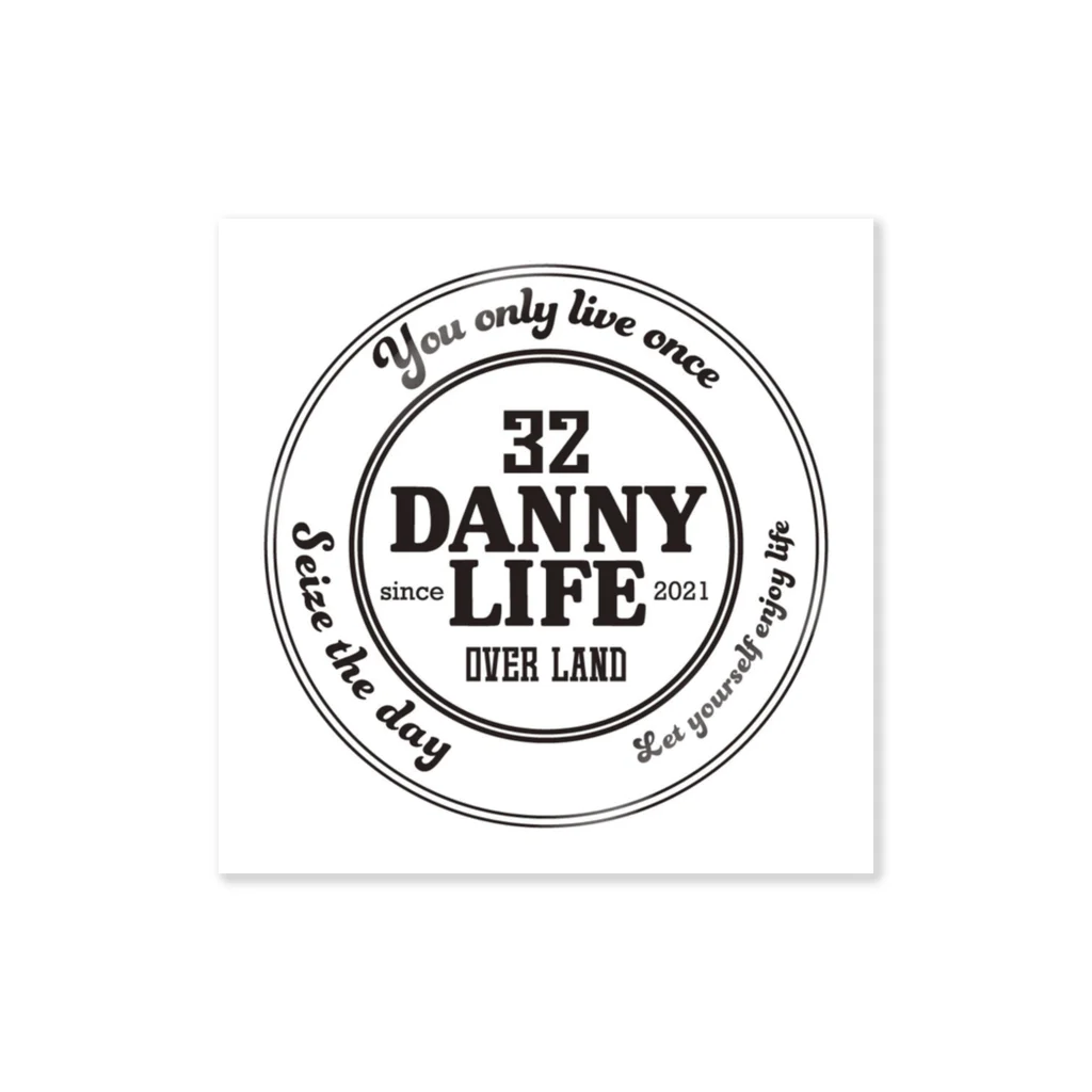 DANNYLIFEのDANNY LIFE 防水ステッカー Sticker