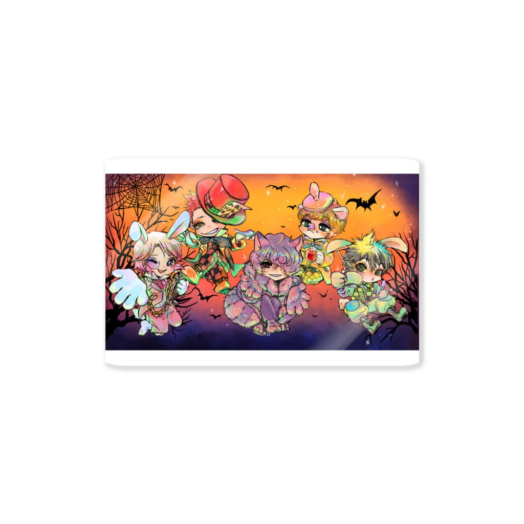 群青のはなまるハロウィン2023 ハロウィンアリス Sticker