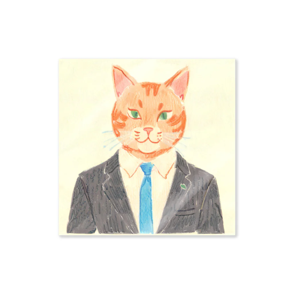 suisuishopの猫の日常F Sticker