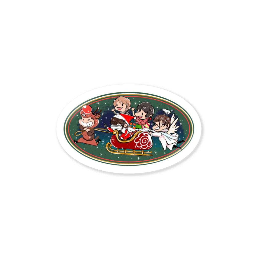 群青のはなまる園クリスマス2023 Sticker