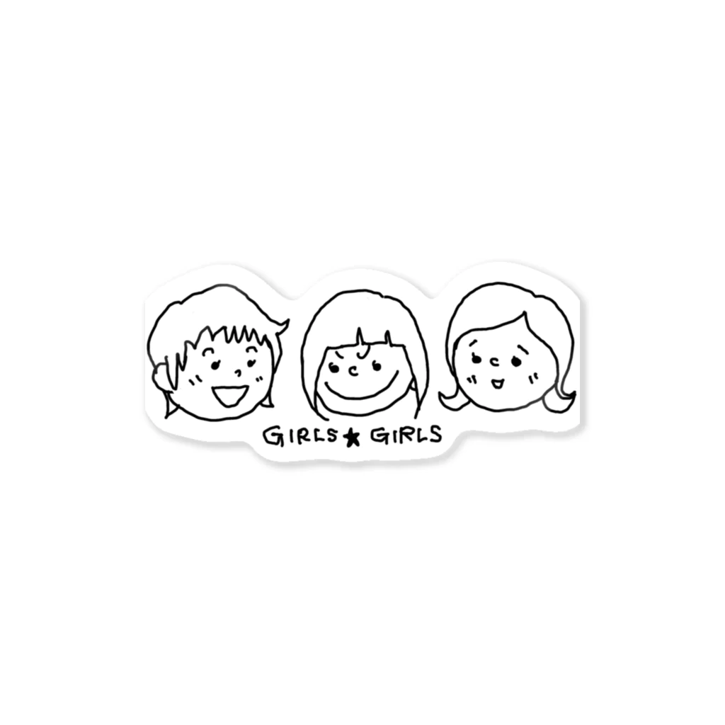 GIGSのGIGS★GIRLS ステッカー