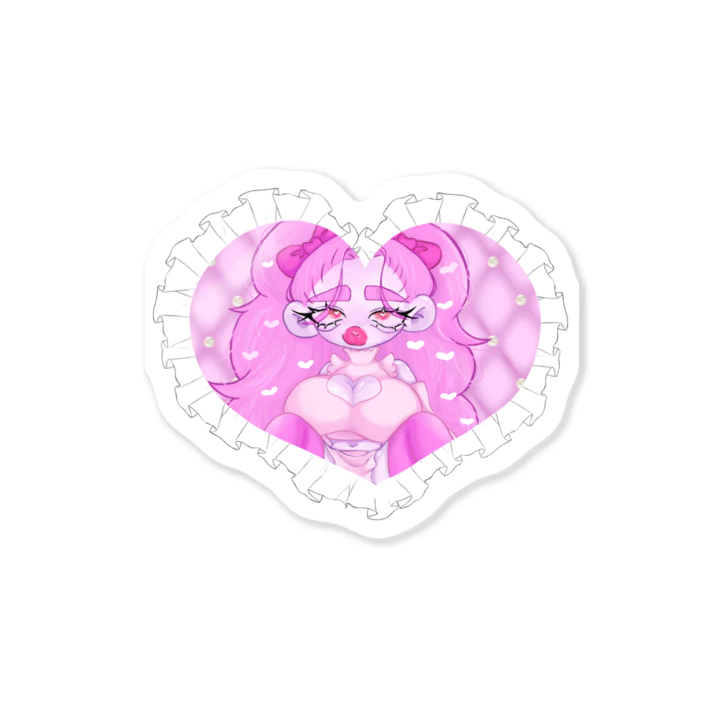 PUPi🖤の「SAH_Pink-Girl♡」 Sticker