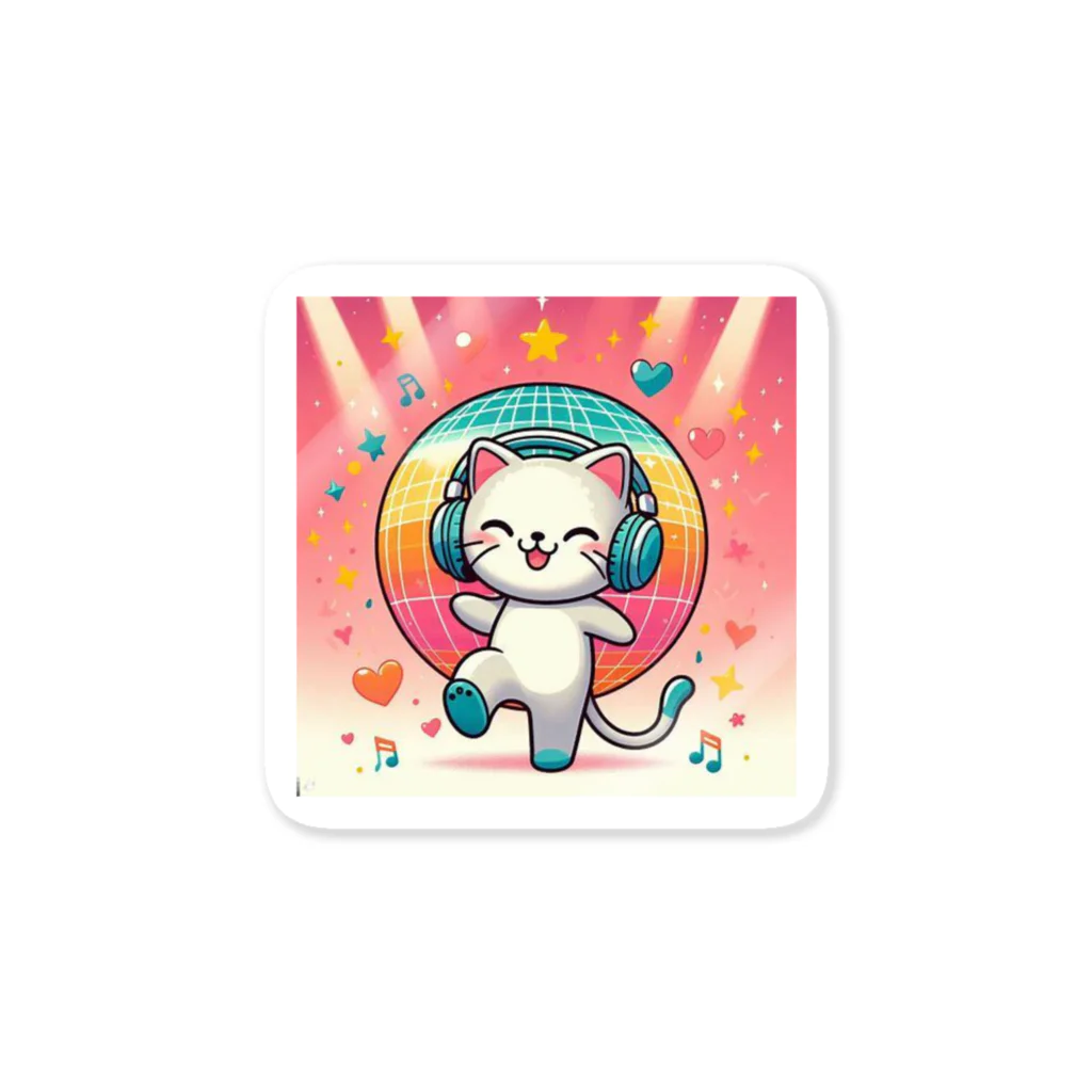 faustのダンス猫2 Sticker