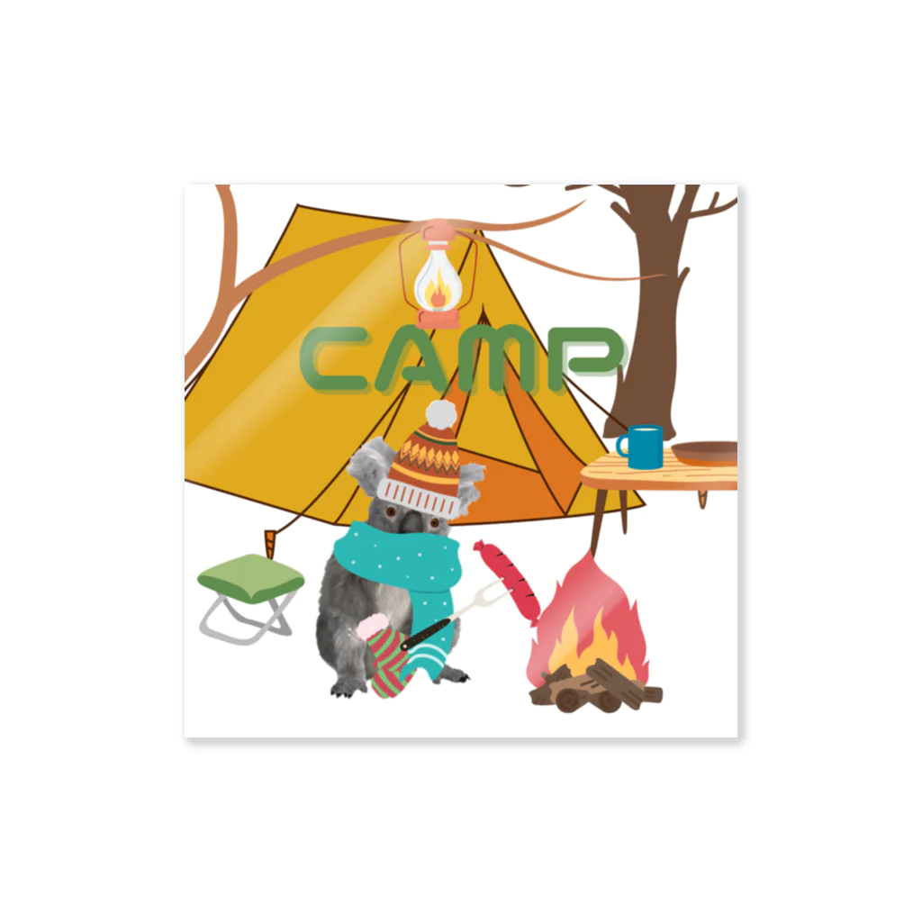 のびのびショップのCAMP Sticker