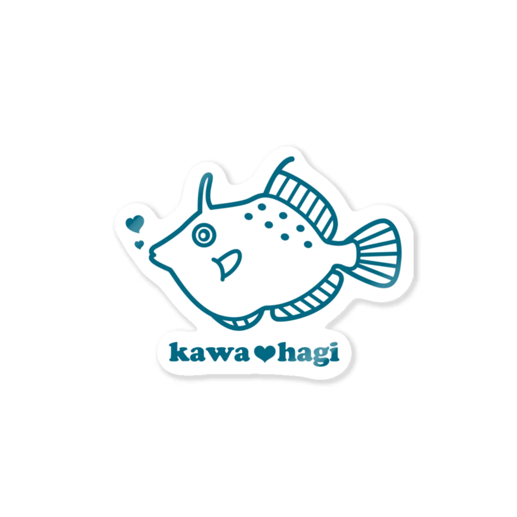 ikeyocraft のカワハギ Sticker