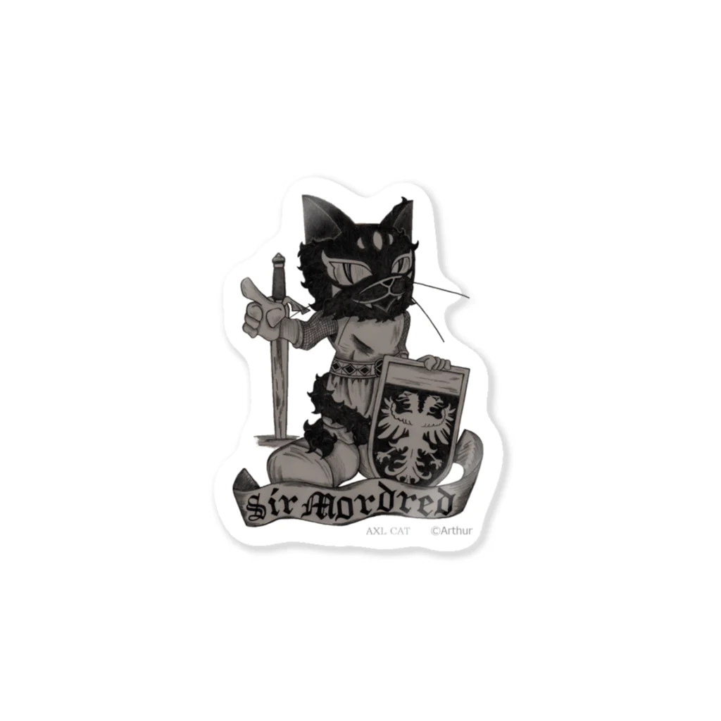 AXL CATのモルドレッド (AXL CAT) Sticker