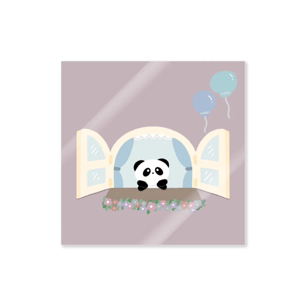 yukiのほのぼのパンダ Sticker