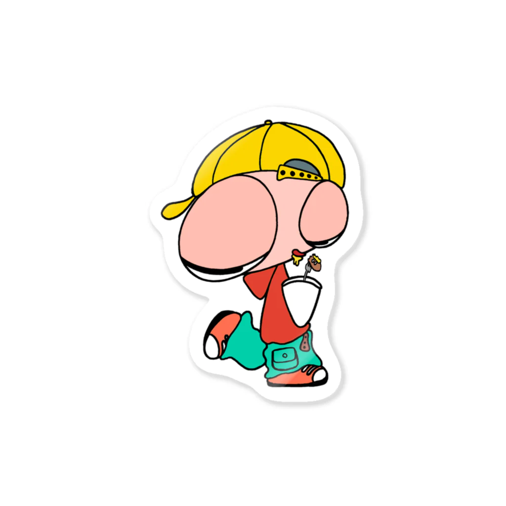 275ART_GOODSのCharacterSticker G ステッカー