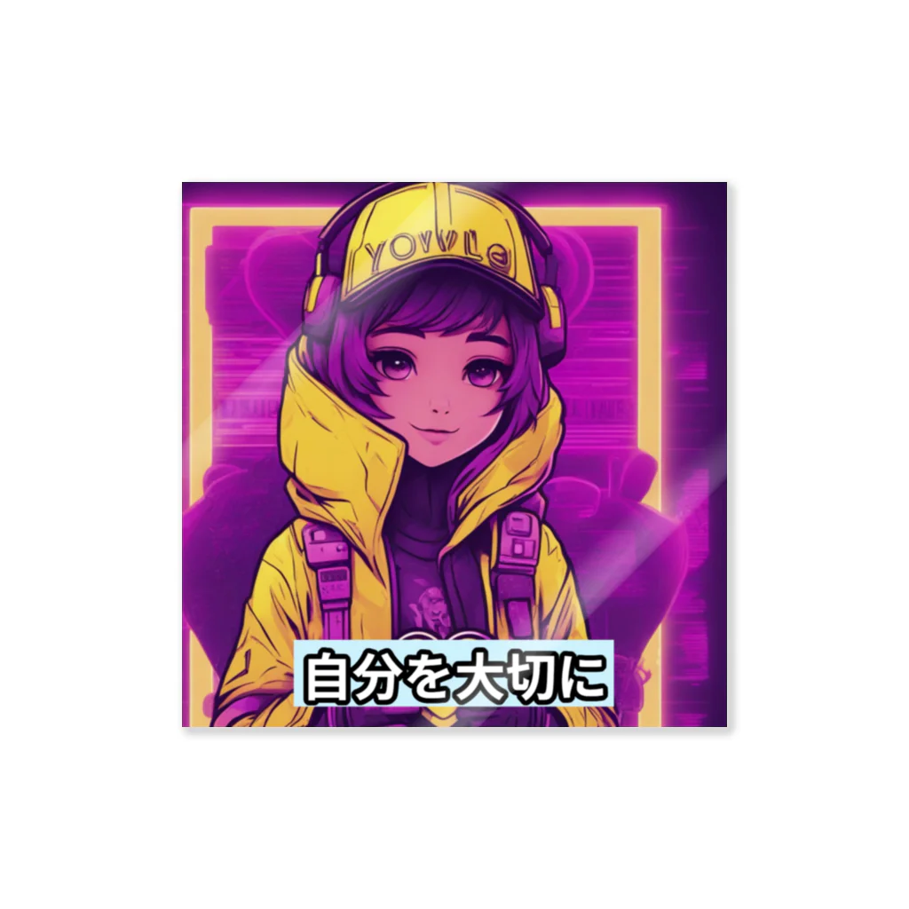 evahmonの光の戦士シリーズ・ひかりちゃん Sticker