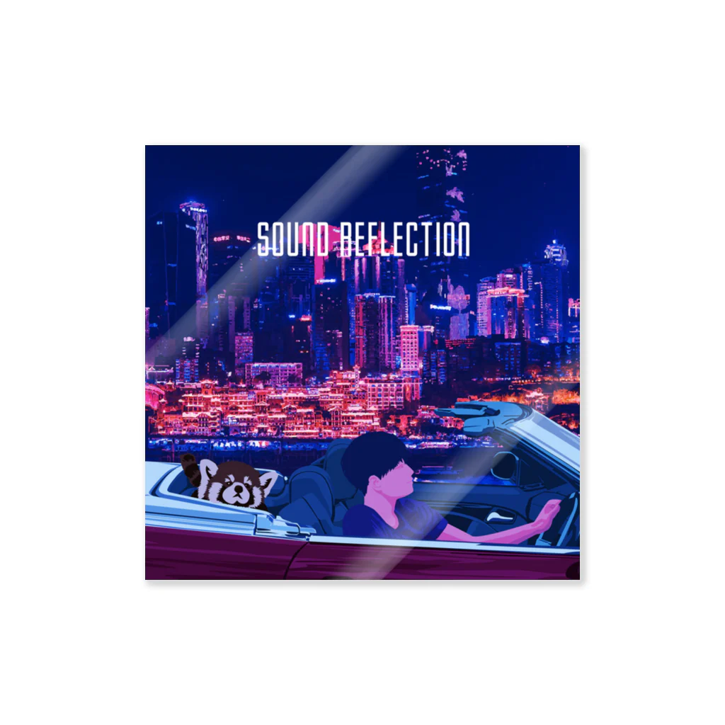 杜若 Tojaku｜Sound ReflectionのSound Reflection | COLORS Sticker