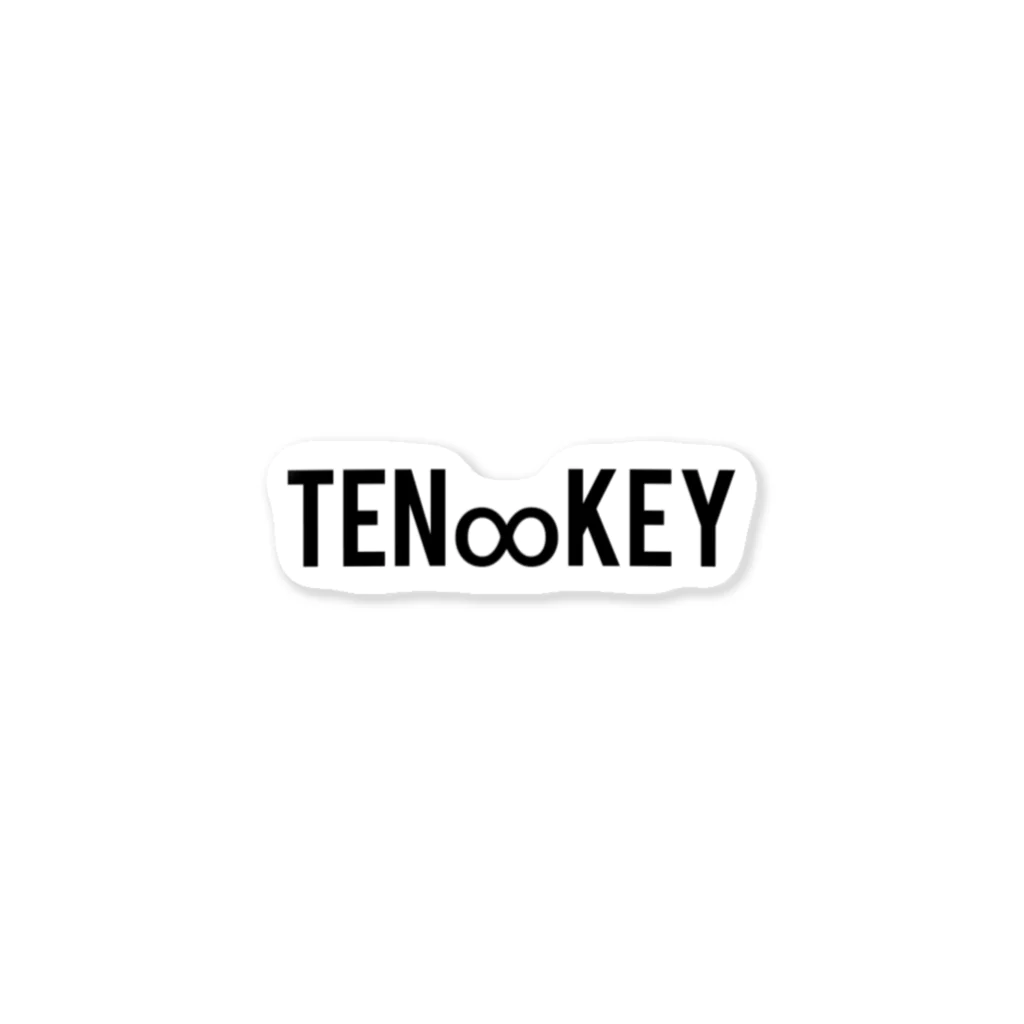 TenKeyjapanのTEN∞KEY ステッカー