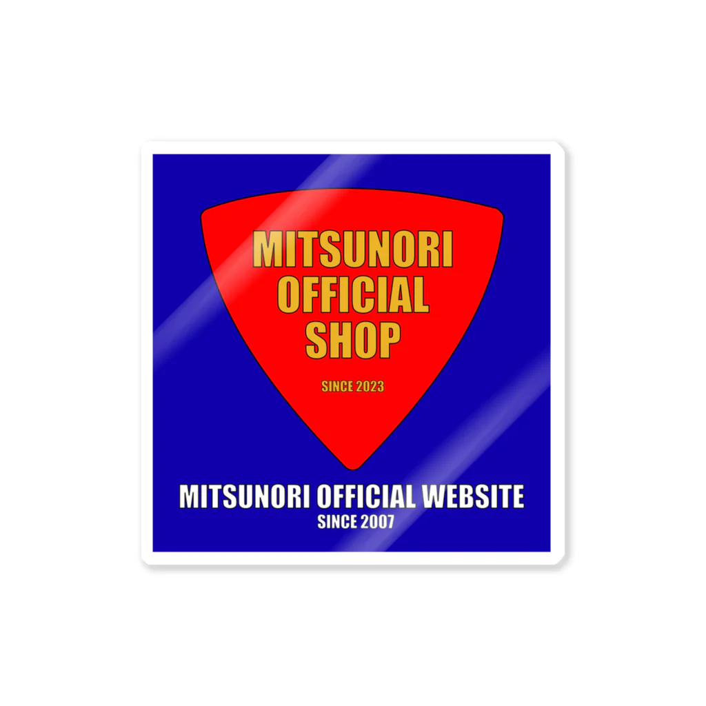 MITSUNORI OFFICIAL SHOPのMITSUNORI OFFICIAL SHOP ロゴマーク ステッカー