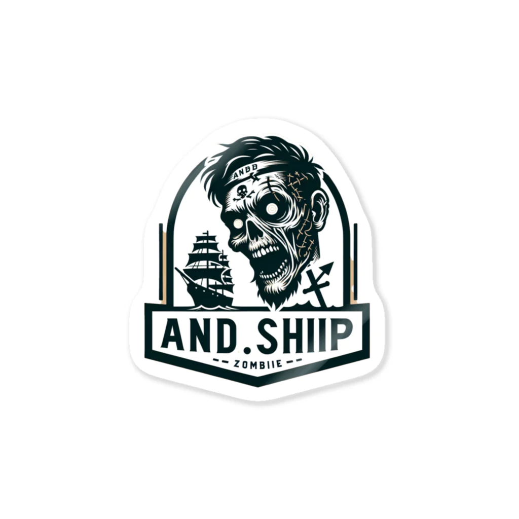 An.D.ShipのAn.D.Ship（NEW ROGO） Sticker