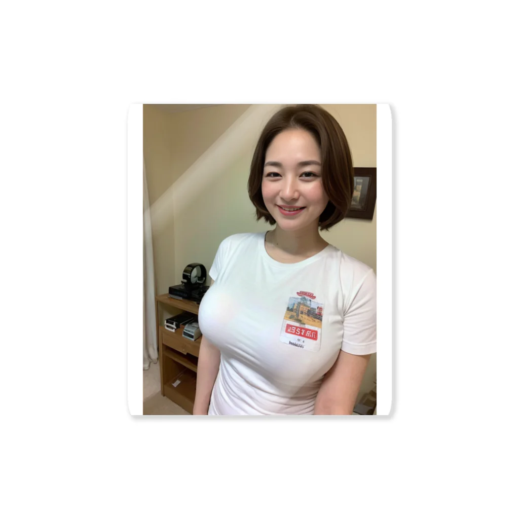 AI mature womanのAI美女　YUMI Sticker