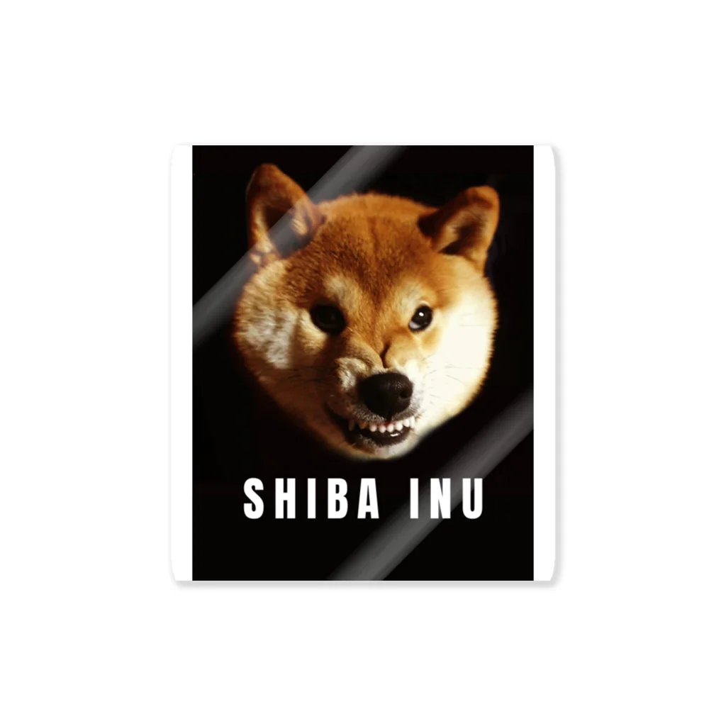 AO FUJIMORIの激おこ柴犬 Sticker
